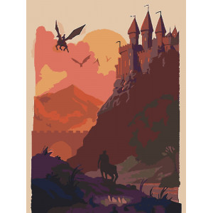 Картина по номерам "Гарри Поттер и Орден Феникса"