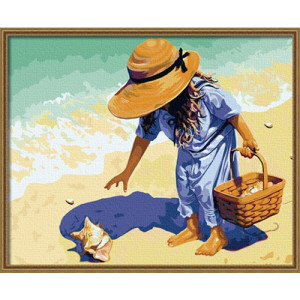 Картина по номерам "На берегу"