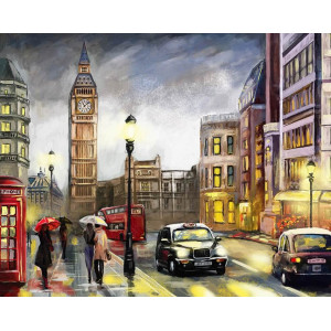 Картина по номерам "Барвистий Лондон"