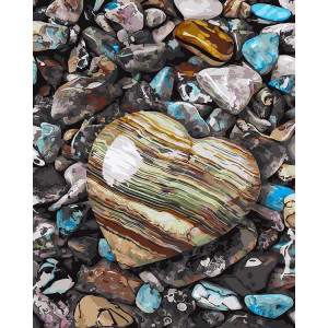 Картина по номерам "Морські камінці"