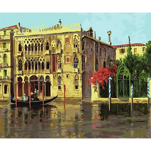 Картина по номерам "Золотая Венеция"