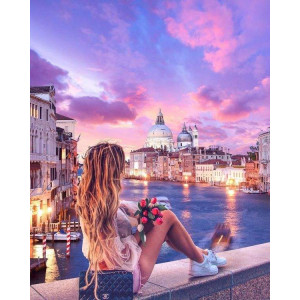 Картина по номерам "Вечер в Венеции"