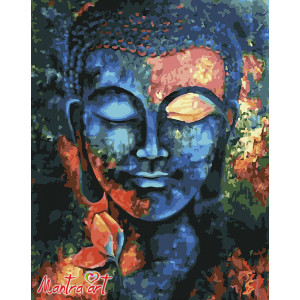 Картина по номерам "Обличчя Будди"