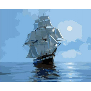 Картина по номерам "Корабель у штиль"
