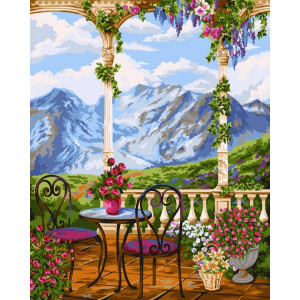 Картина по номерам "Свидание в Альпах"