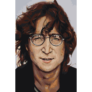 Картина по номерам "Джон Леннон"