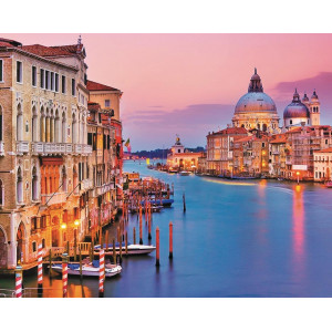 Картина по номерам "Вид с моста Венеции"