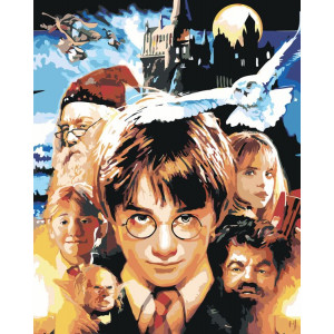 Картина по номерам "Гарри Поттер: Постер"