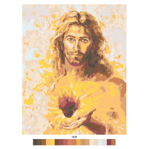Картина по номерам "Иисус"