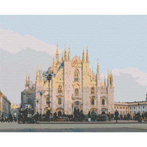 Картина по номерам "Милан"