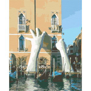 Картина по номерам "Венеция. Инсталяция"