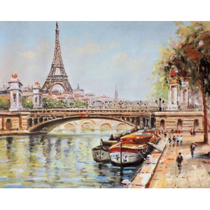 Картина по номерам "Старый Париж"