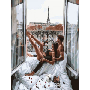 Картина по номерам "Утро в Париже"