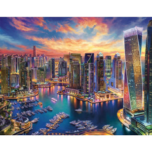 Картина по номерам "Дубай"