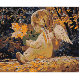 Картина по номерам "Осінь Ангела"