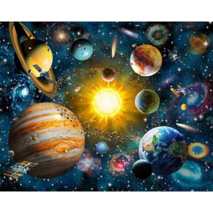 Картина по номерам "Солнечная система"