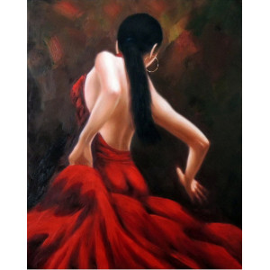 Картина по номерам "Танец Фламенко"