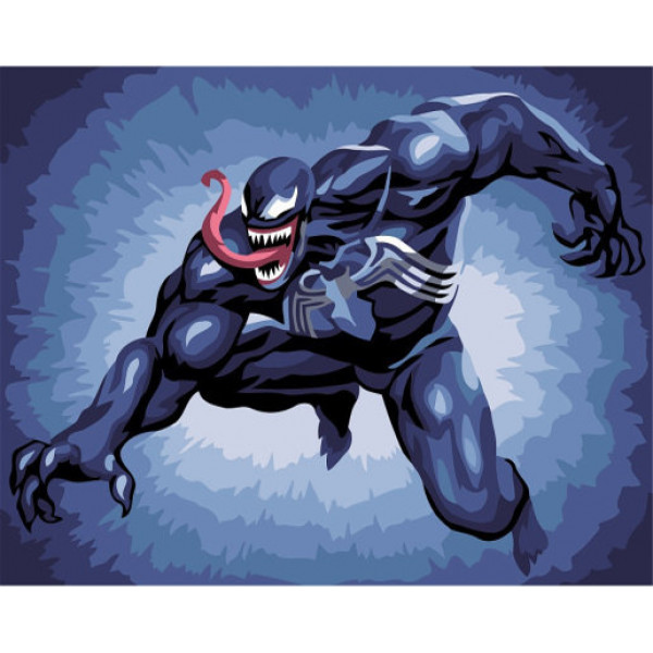Картина по номерам "Marvel. Venom"