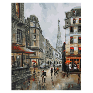 Картина по номерам "Паризькі будні"