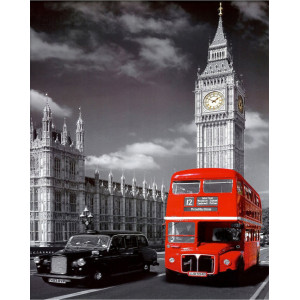 Картина по номерам "Сірий Лондон"
