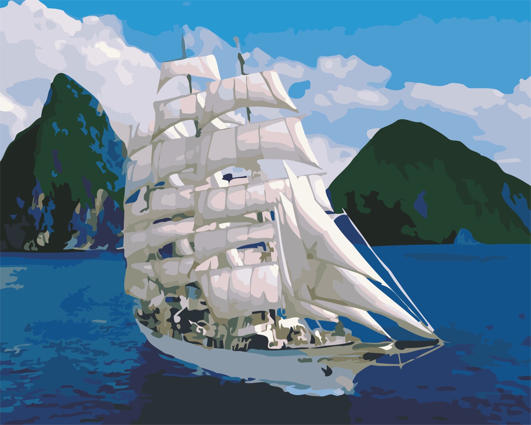 Sea cloud парусник